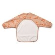 Bavoir plastifié longues manches Merle papaya pale tuscany Liewood