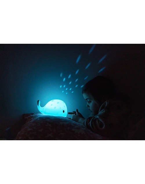 Veilleuse baleine moby projector Flow