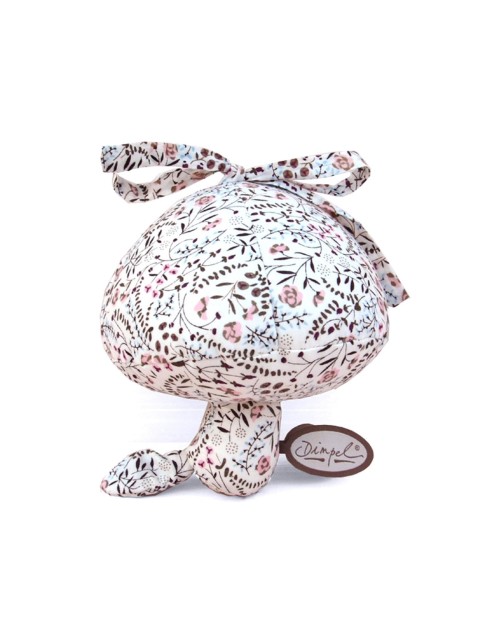 Boite musicale champignon liberty blanc Dimpel